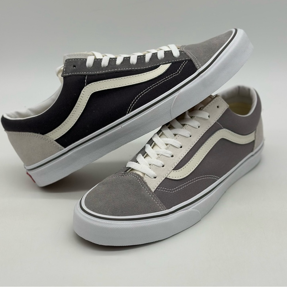 Gray and White Sneakers - Picture 9 of 10
